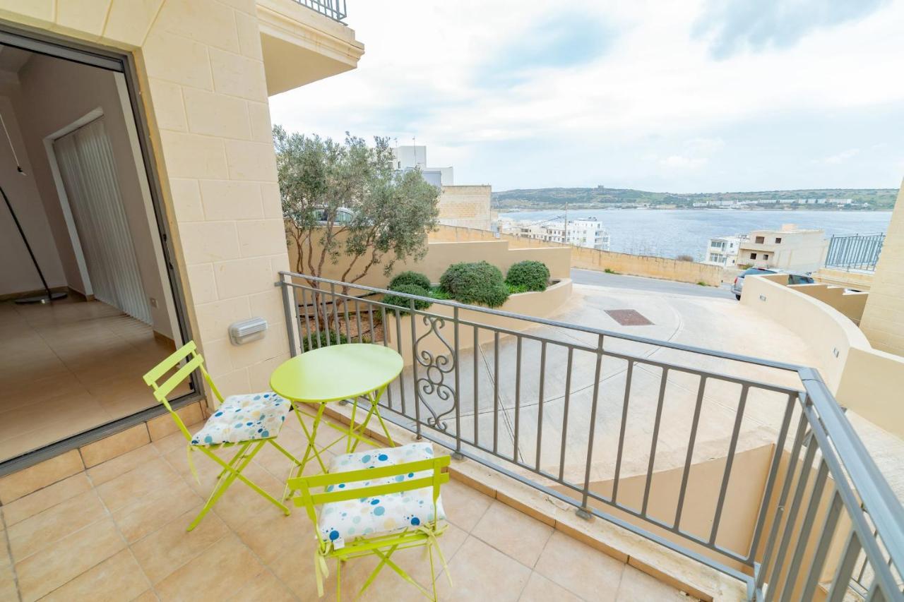 Luxury Seaview & Pool-Hosted By Sweetstay Mellieħa Exteriör bild