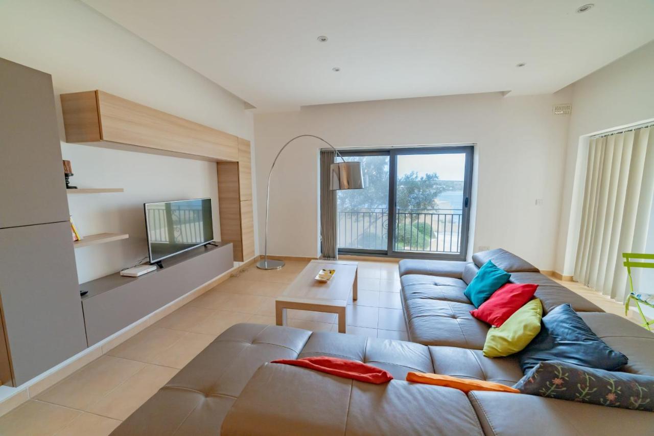 Luxury Seaview & Pool-Hosted By Sweetstay Mellieħa Exteriör bild